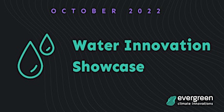 Imagen principal de Water Innovation Showcase
