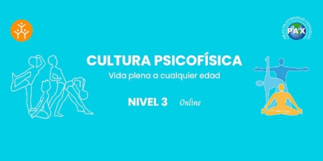 Imagen principal de Cultura Psicofísica Online Nivel 3 LMV (Mañana)