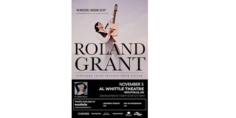 Roland Grant Live in concert with special guest singer Wren Kelly
