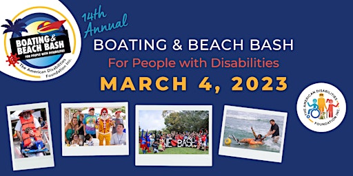 14th Annual Boating & Beach Bash for People with Disabilities Seen/Unseen