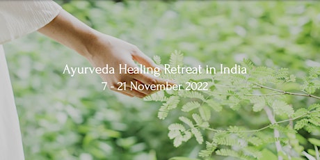 Ayurveda Healing Retreat in India November 2022  primärbild