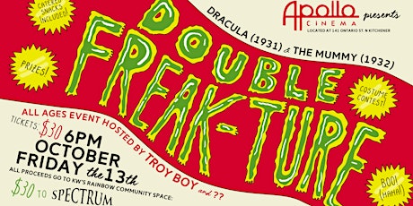 Double Freak-ture - Spectrum Fundraiser primary image