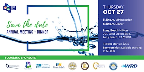 Southern California Water Coalition Annual Dinner