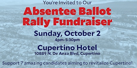 Absentee Ballot  Rally Fundraiser