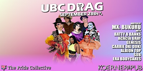 UBC Drag: September 28th