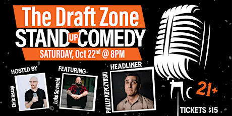 Stateline Comedy Presents Phillip Kopczynski @ The Draft Zone!