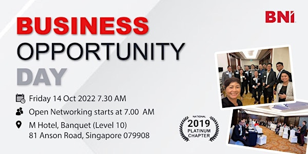 BNI Abundance Business Opportunity Day 2022