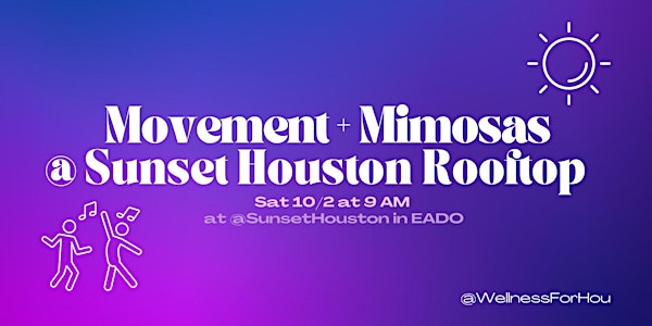 Movement + Mimosas at Sunset Houston Rooftop