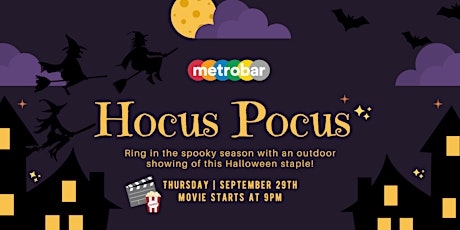 Movie Night: Hocus Pocus