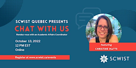 Chat with us series: Rendez-vous with an Academic Affairs Coordinator