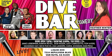 Dive Bar Comedy at Liquid Zoo