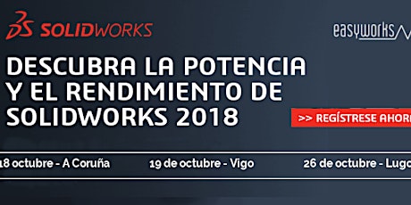 Imagen principal de Jornada técnica de SOLIDWORKS 2018 en Lugo
