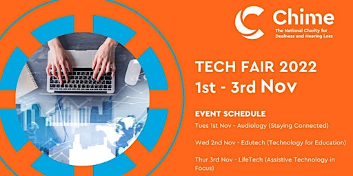 Chime's 2nd Annual Online Tech Fair 2022 - Nov 1st - 3rd