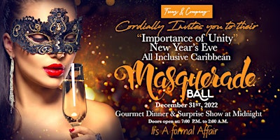 NEW YEAR'S EVE -  ALL INCLUSIVE CARIBBEAN MASQUERADE BALL & SHOW