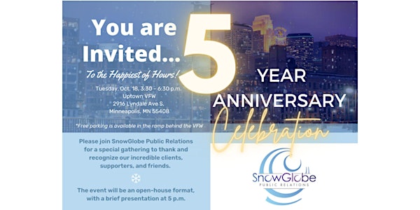 SnowGlobe's Five Year Anniversary Celebration