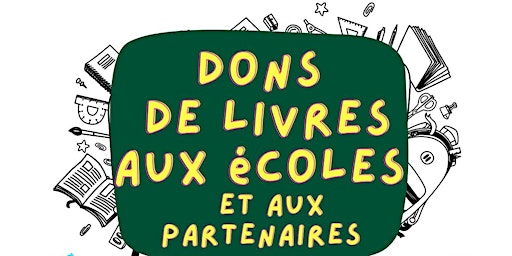 Opération Dons de livres aux écoles et aux partenaires d'Argenteuil