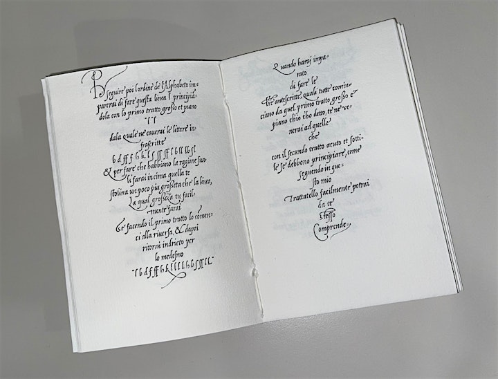 Be Bold, Be Italic: Hands on “La Operina”, exploring Italian Calligraphy image