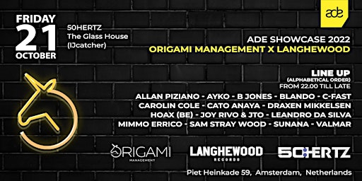 Origami Management X Langhewood  ADE Showcase 2022
