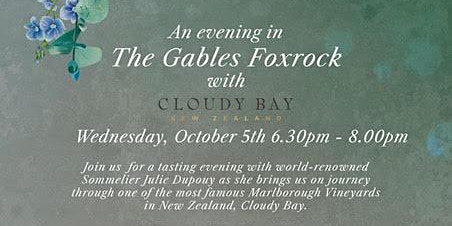 The Gables Foxrock 4 course tasting and wine experience