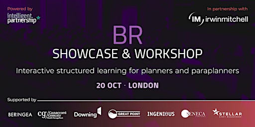 BR Showcase & Workshop for financial advisers and wealth managers | London
