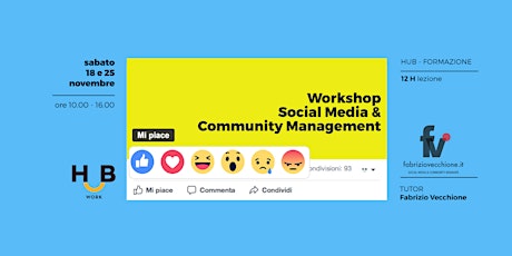 Immagine principale di Workshop Social Media & Community Management 