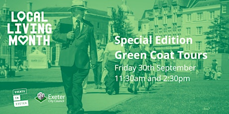 Special Edition Green Coat Tours by Exeter Red Coats for InExeter primary image
