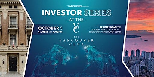 Investor Series at the Vancouver Club