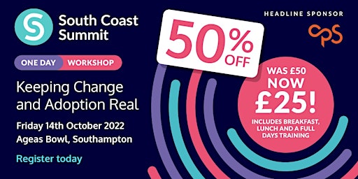 Keeping Change and Adoption real - 1 Day Workshop