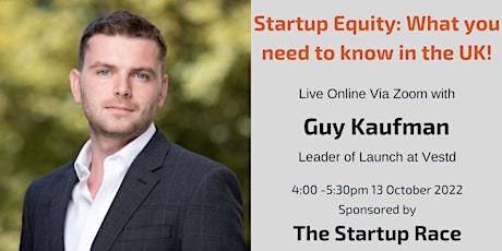 Startup Equity - What you need to know in the UK!  primärbild