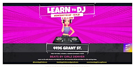 Beats By Girlz Denver Learn To DJ