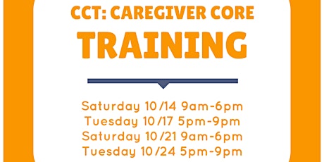 CCT Caregiver Core Training Secret Harbor primary image