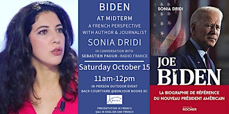 Biden at Midterm: Discussion with French Journalist and Author Sonia Dridi