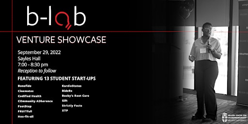 Breakthrough Lab (B-Lab) Venture Showcase 2022