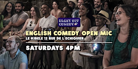 English Stand Up Comedy Open Mic 29.09 - Blast Off Comedy