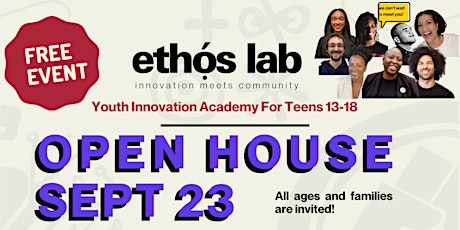 Ethos Lab Open House Sept 23