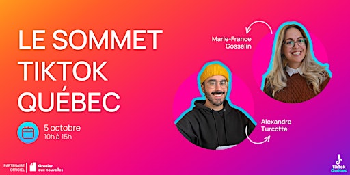 Le Sommet TikTok Québec