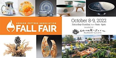 Oregon Potters Association Fall Fair at Cornell Farm