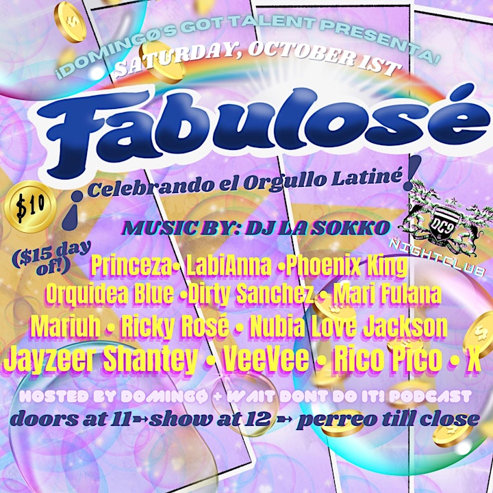 Domingo’s Got Talent Presents: FABULOSÉ image