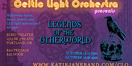 Celtic Light Orchestra presents “Legends of the Otherworld”