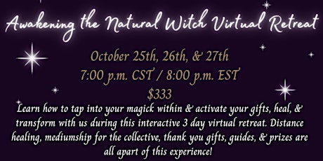 Awakening the Natural Witch Virtual Retreat