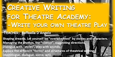 Creative Writing for Theatre Atelier
