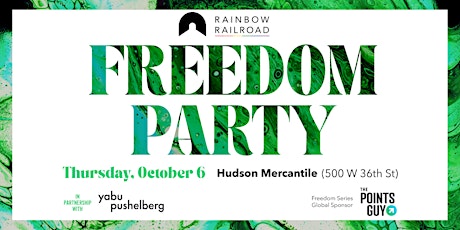Rainbow Railroad's Freedom Party: Celebrating LGBTQI+ Lives