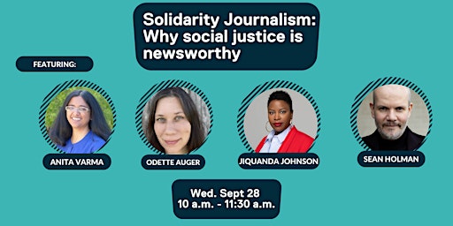 Solidarity Journalism: Why social justice is newsworthy (ASL)