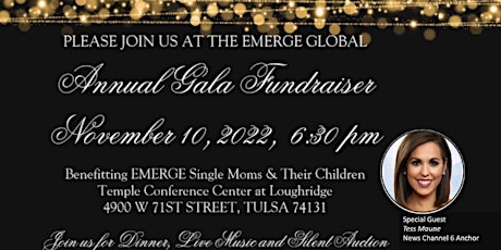 GALA Fundraising Dinner Benefitting Emerge Global, Single Moms