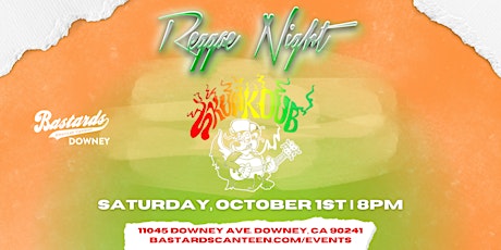 Reggae Night featuring Skunkdub |  Bastards Downey