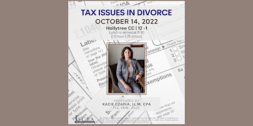 Tax Issues in Divorce