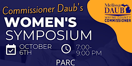 Commissioner Daub's Women's Symposium