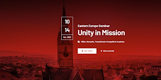 Unity in Mission | Eastern Europe Evangelism Seminar|European Registration