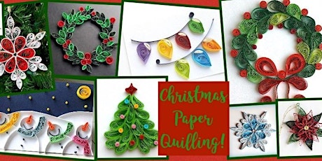 Holiday Paper Quilling Workshop!