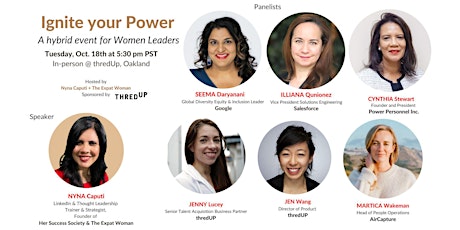 Ignite your Power - A Hybrid Event for Women Leaders